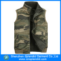 China Factory Wholesale Mens Demin Work Camouflage Vest